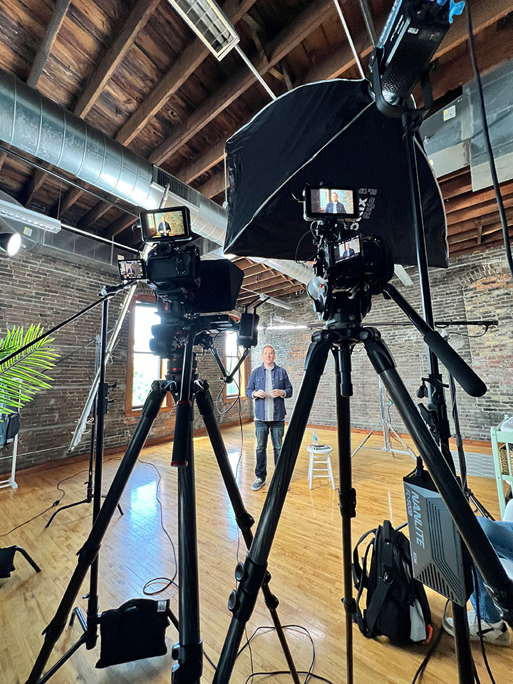 Josiah Filming
